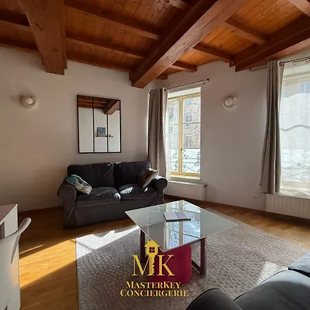 Apartamento La Charpente 10 Min De La Place Stanislas,